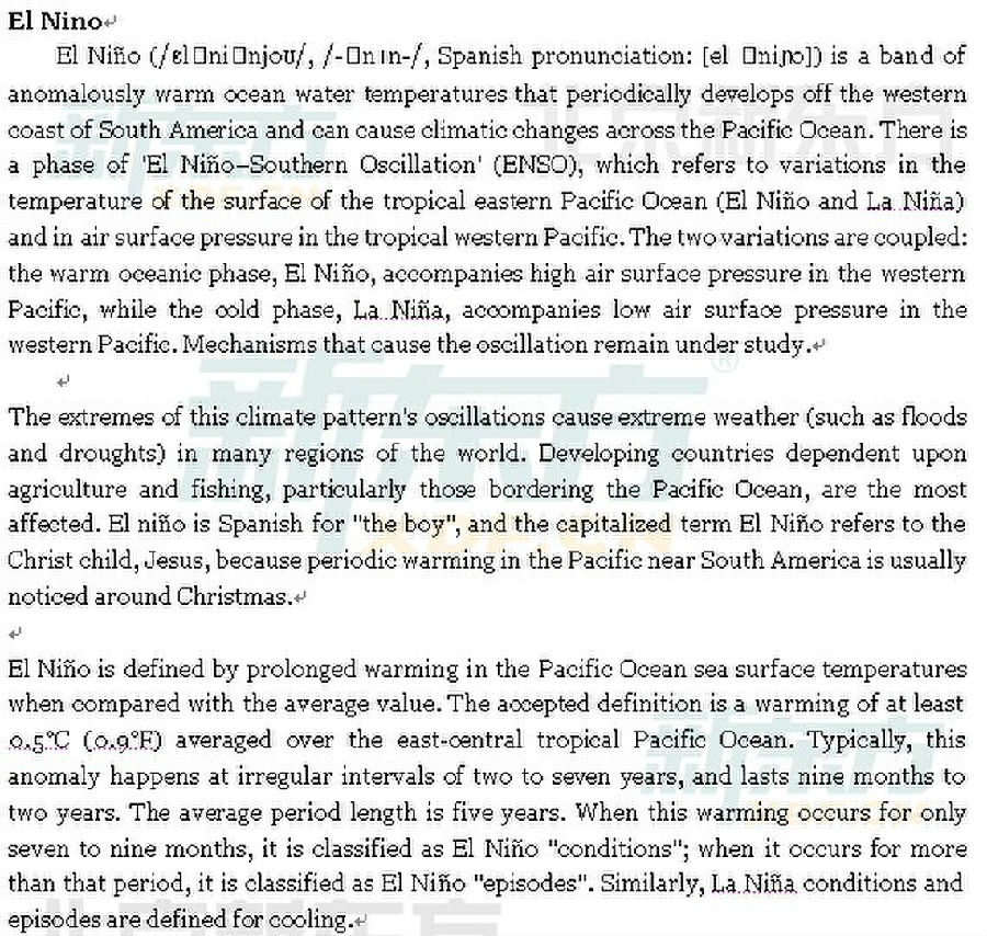 2013年托福(toefl)考试阅读模拟试题 完美解析