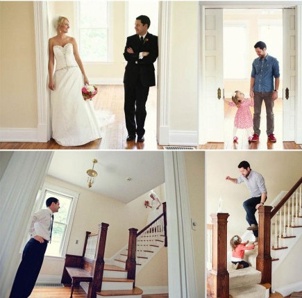 温馨<em>父女</em>婚纱照走红网络 感动网友_<em>英语</em>学习