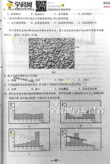 2014重庆高考文科综合试卷及答案(图片版)