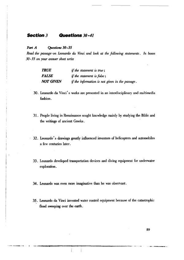 雅思G类模拟题(第七套)11