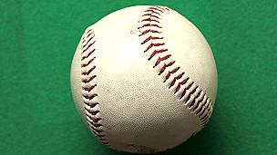 A baseball