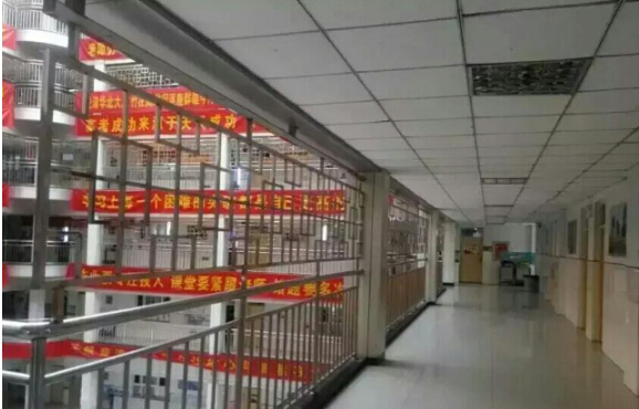 衡水二中安装铁栏 高考备考进入最终冲刺