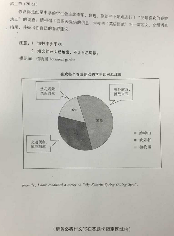 2015北京海淀高三二模英语试题及答案