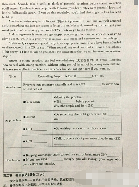 2015合肥三模英语试题及答案 2015合肥三模英语试题及答案