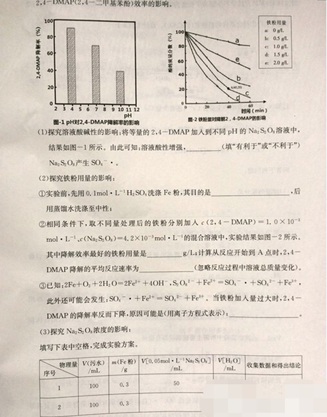2015合肥三模理综试题及答案