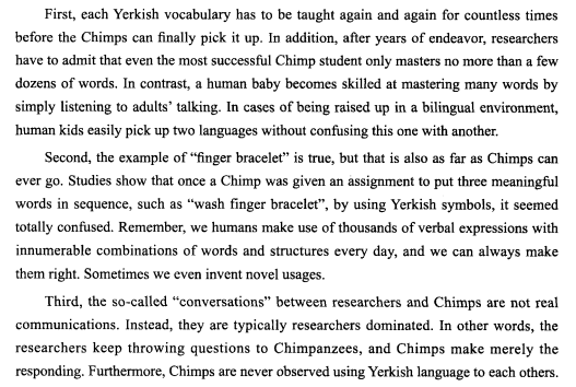 新托福写作核心话题及满分范文：生物学