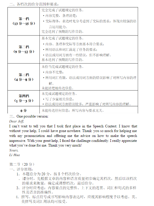 2015北京丰台高三二模英语试题及答案