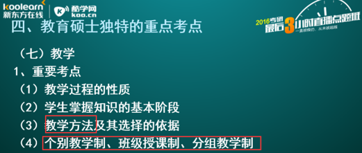 2016考研311教育学答题思路详解与知识点对照图