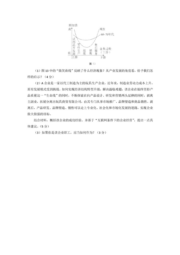 2016学年北京东城区高一期末政治试题及答案 2016学年北京东城区高一期末政治试题及答案