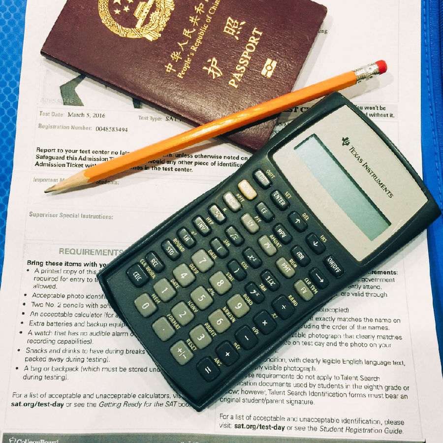 新SAT首考直击：新SAT考场注意事项