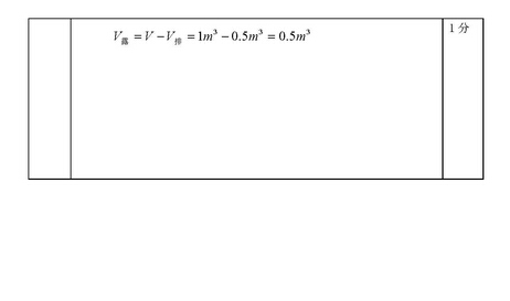 2016北京燕山地区中考一模物理试题及答案
