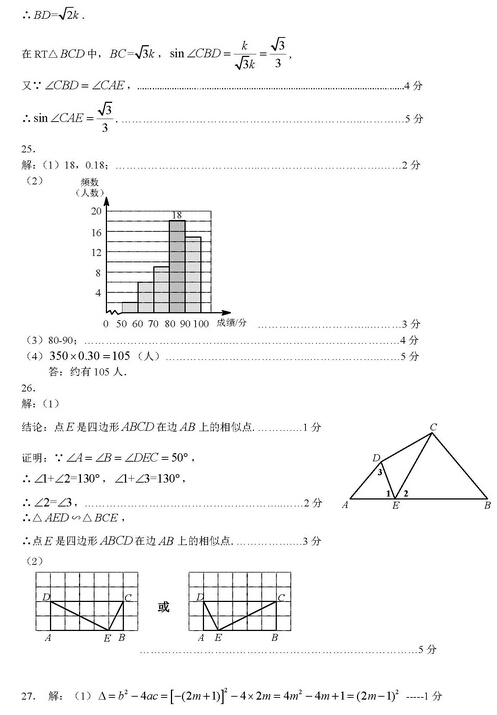 北京顺义区2016中考二模数学答案 北京顺义区2016中考二模数学答案