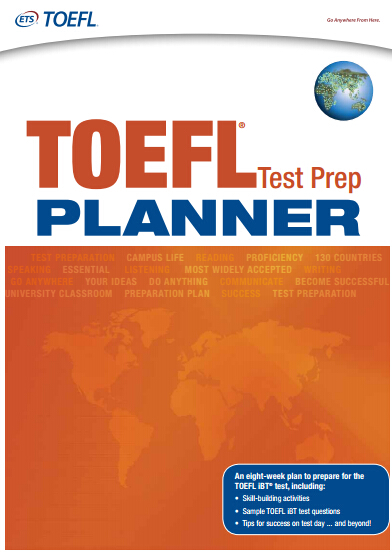 《TOEFL iBT快速准备》托福备考书PDF版官方下载