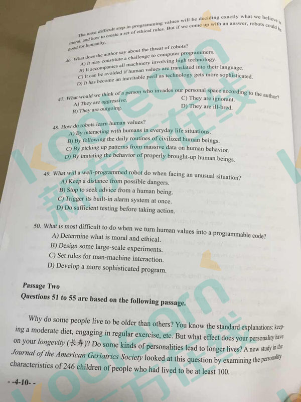 10仔细阅读1 (2).jpg 2016年6月英语四级真题下载卷一