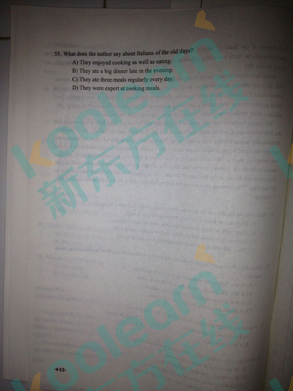 2016年6月英语四级阅读真题下载 2016年6月英语四级阅读真题下载