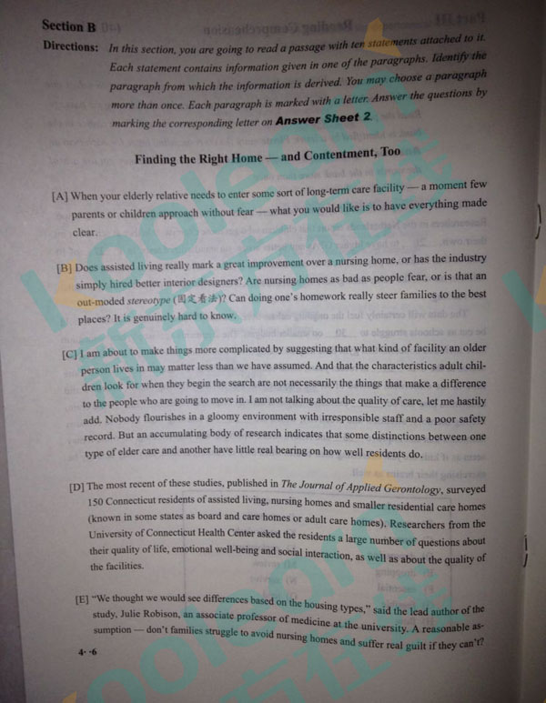 2016年6月英语四级真题试卷卷三.jpg 2016年6月英语四级真题试卷卷三.jpg