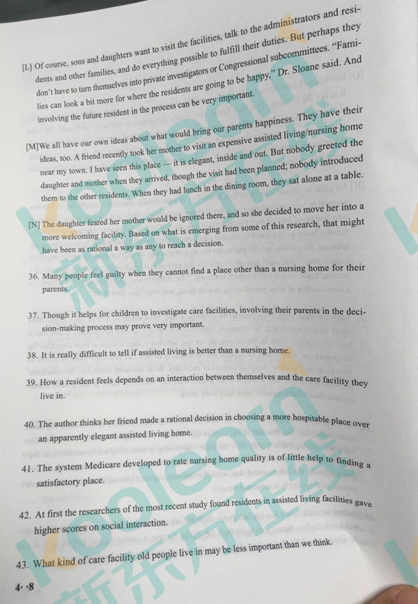 2016年6月英语四级真题试卷卷三.jpg 2016年6月英语四级真题试卷卷三.jpg