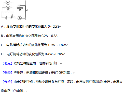 2016丹东中考物理试题及答案