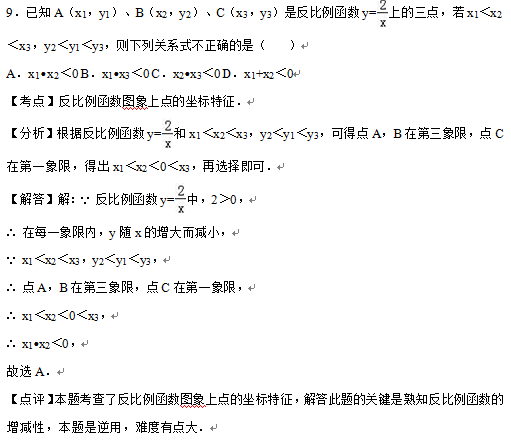 2016黑龙江大庆中考数学答案