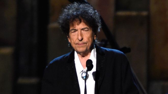 鲍勃迪伦获得诺贝尔奖 bob dylan won nobel