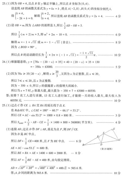 江苏南京2017中考英语答案 江苏南京2017中考英语答案