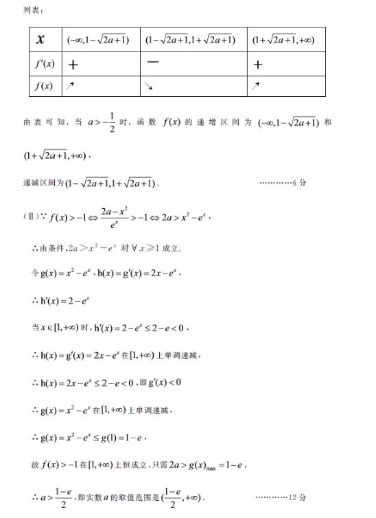 2017合肥一模文科数学试题