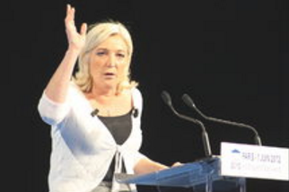 法国总统 候选人 玛丽娜 勒庞简介 组图