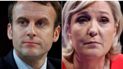 1.png 法国大选电视辩论对决:马克龙和勒庞的正面交锋(组图)