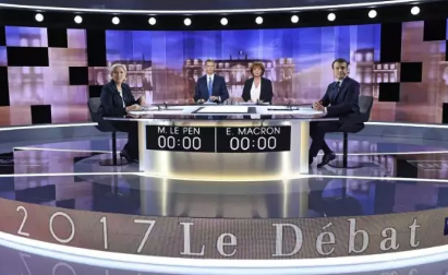 3.png 法国大选电视辩论对决:马克龙和勒庞的正面交锋(组图)