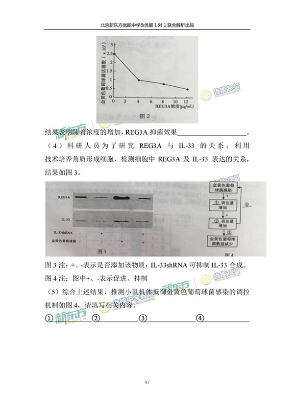 2017北京朝阳区高三二模理综试题答案解析