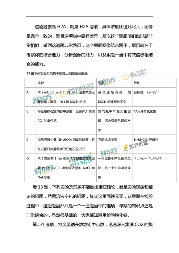 2017全国卷2高考化学答案及解析