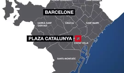 法语新闻:西班牙巴塞罗那恐袭