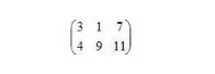 ACT数学重要考点:矩阵的加法运算
