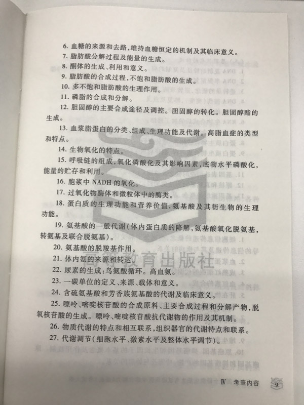 2018西医综合考研大纲已发布(图片版)