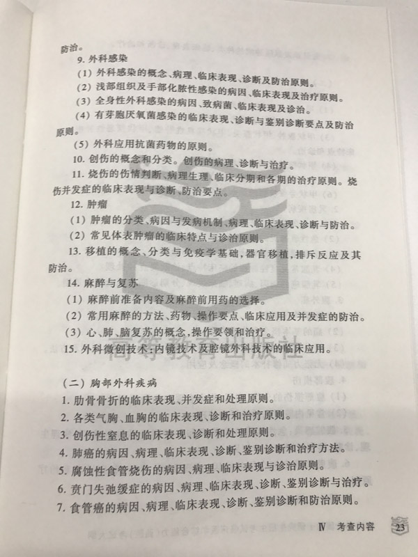 2018西医综合考研大纲已发布(图片版)