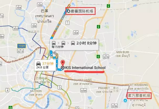 曼谷KIS国际学校ACT考场交通及住宿攻略