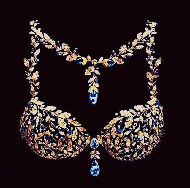 2017维密秀Fantasy Bra:璀璨香槟之夜梦幻内衣