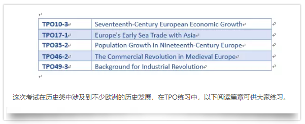 托福阅读话题类型解析 托福阅读话题类型解析