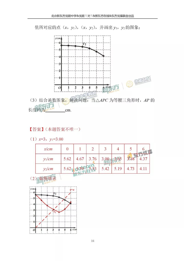 2018北京中考数学试卷逐题解析