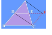 2019中考数学：三角形中位线为什么是底边的一半