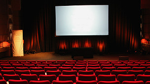 A movie theatre