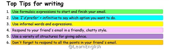 雅思技能get：雅思G类小作文 怎样回复邮件3