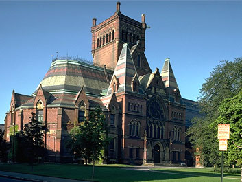 哈佛大学校园风光图片