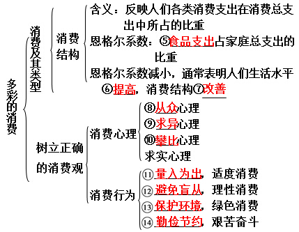 高一政治教案多彩的消费1