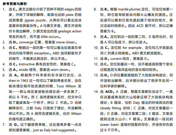 托福阅读真题练习：The Formation of Volcanic Islands
