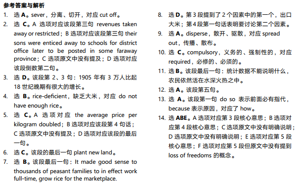 托福阅读真题练习：Siam, 1851–1910
