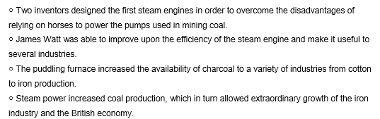 TPO34托福阅读真题练习：The Development of Steam Power