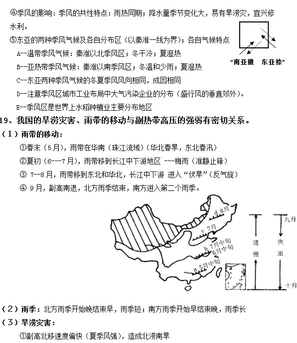 高二秋季班 高三秋季班 2022高考全程班 本文关键字 高考地理必背