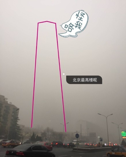 北京PM2.5浓度逼近伦敦烟雾事件 网友惊呼：北京没了！