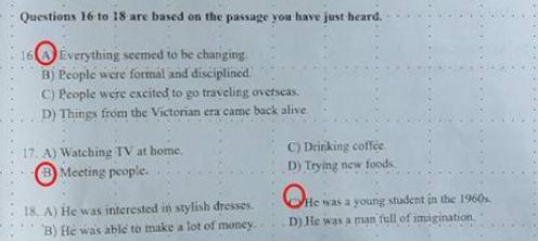 20首发：2017年6月英语四级真题下载卷一(高清图片版)